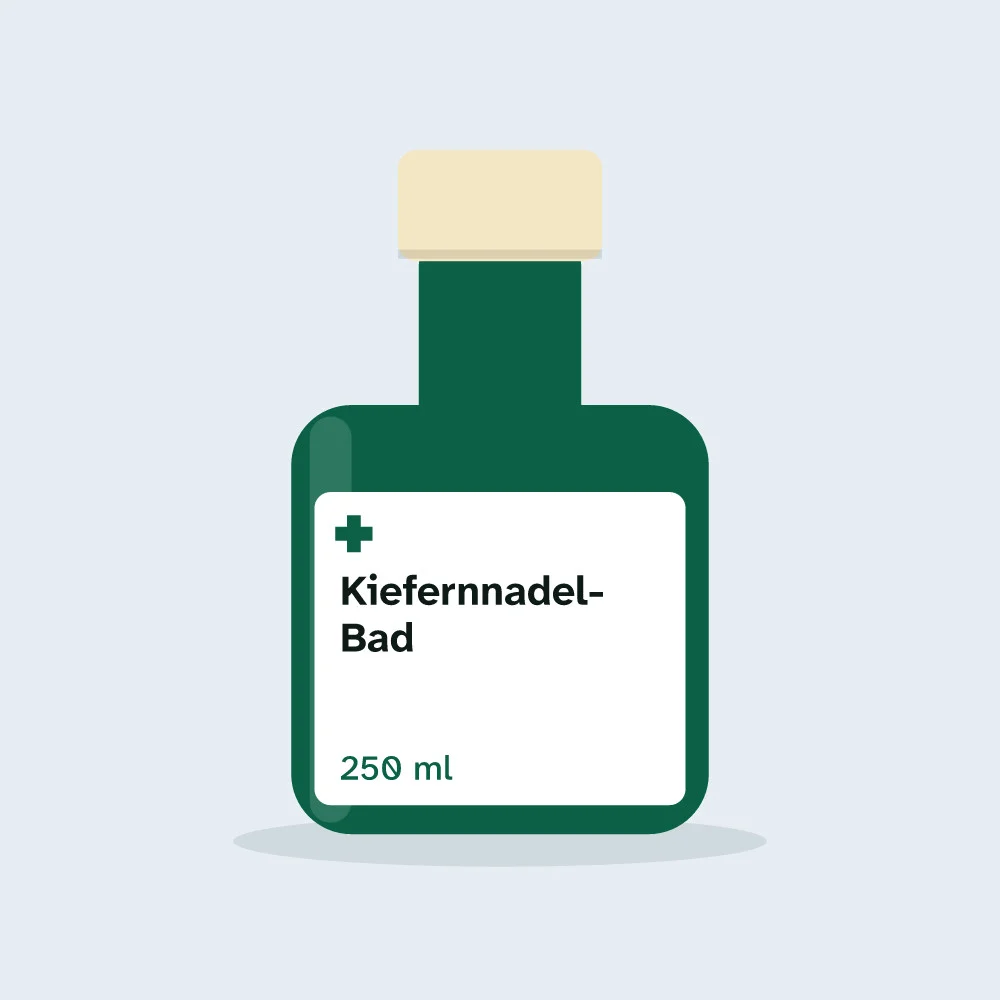 Kiefernnadel-Bad, 250 ml, Flasche der Apotheke am Inn