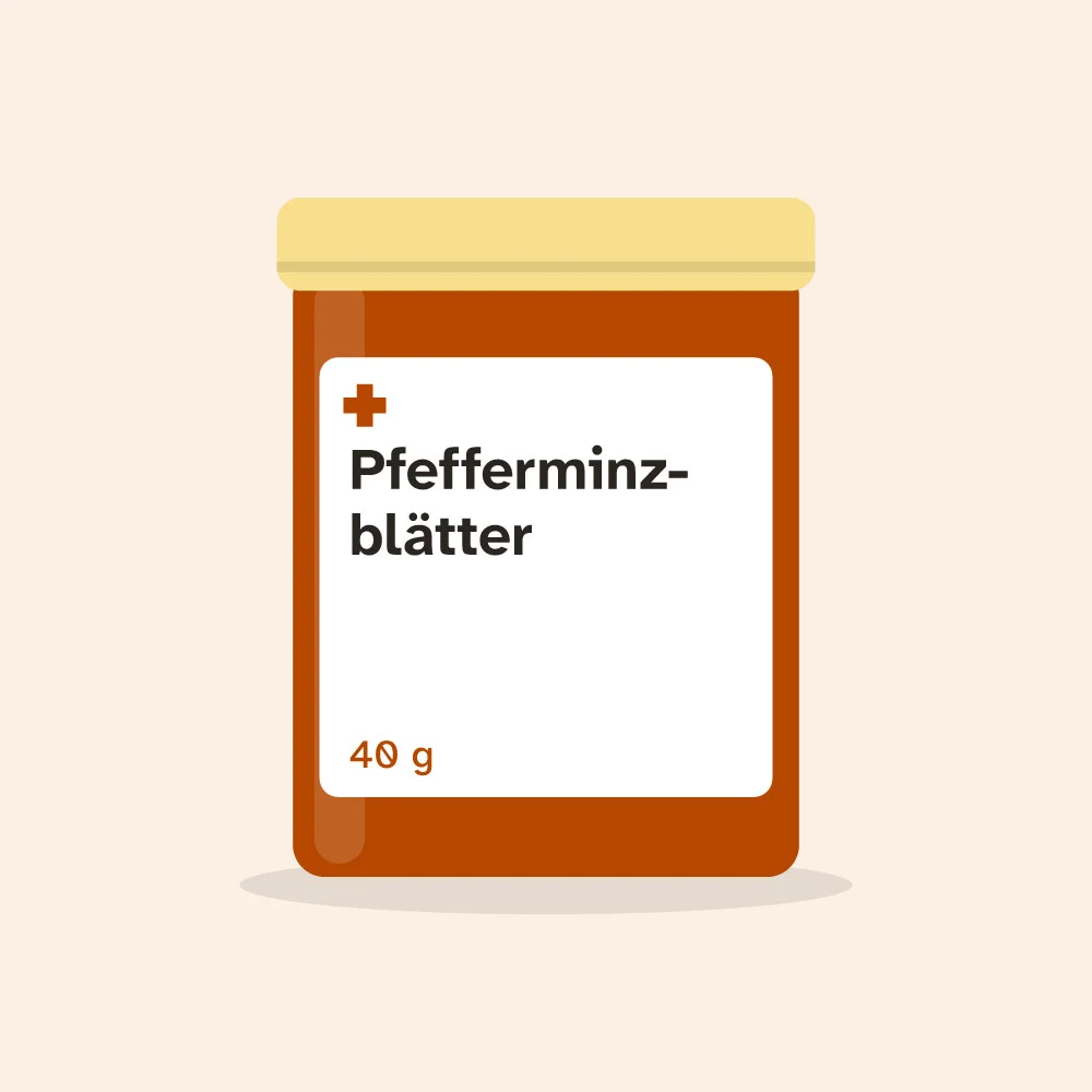Pfefferminzblätter, 40 g, Dose der Marien+Apotheke
