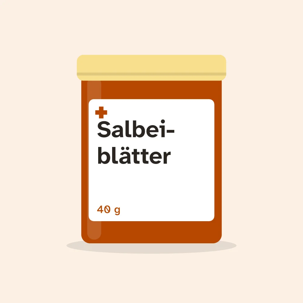 Salbeiblätter, 40 g, Dose der Marien+Apotheke