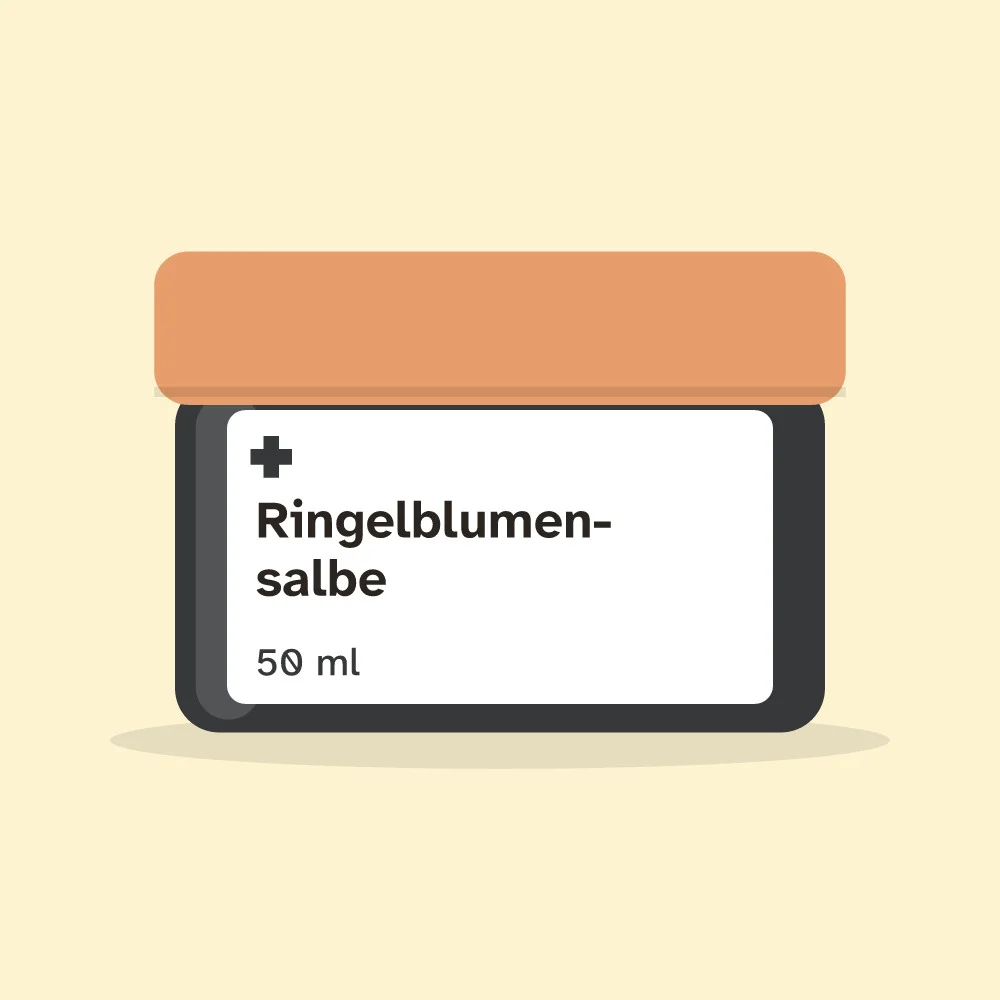 Ringelblumensalbe, 50 ml, Tiegel der Marien+Apotheke